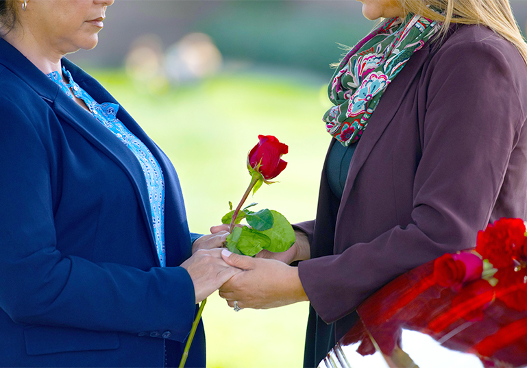 Memorial services 768×537